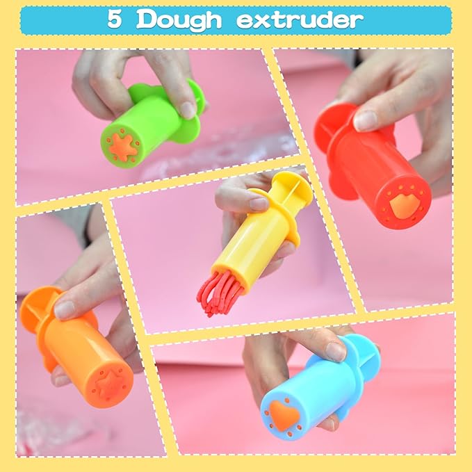 LCY WEDSHI Dough Tool Set, Dough Accessories Includes Cutters Roller, Rolling - Image 4