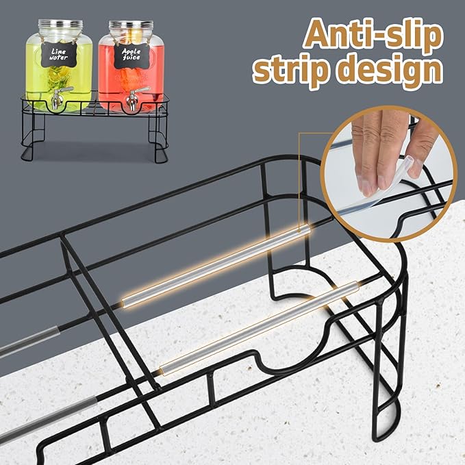 DD&HAPP Gallon Glass Drink Dispensers - Image 4