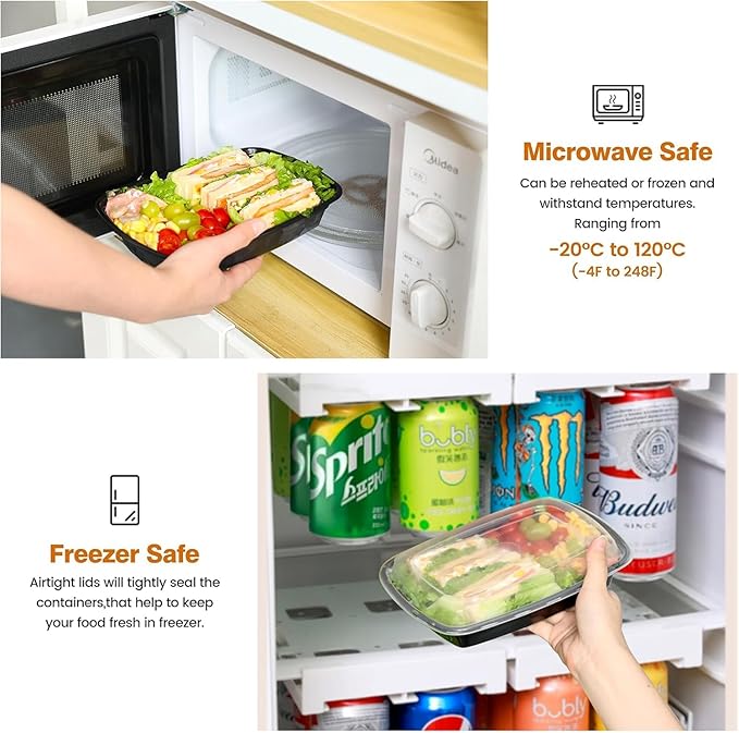Glotoch Meal Prep Containers 1-Compartment - Image 8