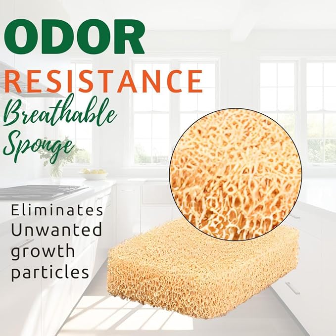 Peachy Clean Silicone Dish Sponge Scrubbers, Unscented Freshness, Non-Scratch - Image 2
