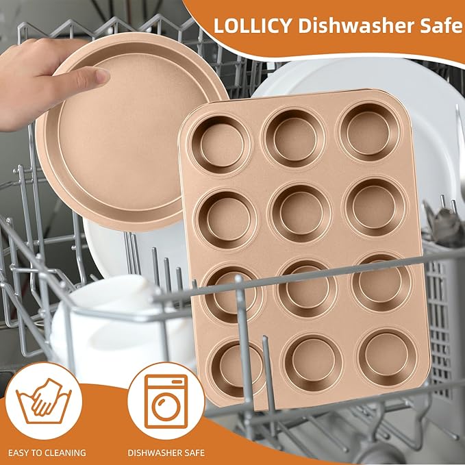 11-Piece Nonstick Baking Pans Set - Image 7