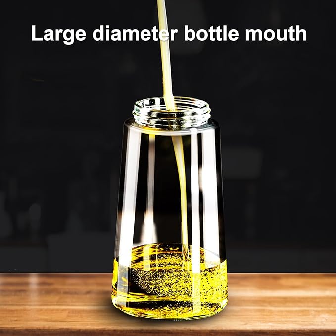 2 in 1 Glass Oil Sprayer & Dispenser, 16oz/470ml Olive Cooking, Air Fryer - Image 8