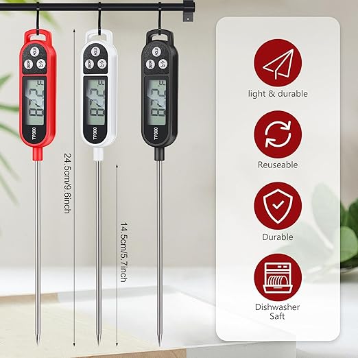Copkim 6 Pcs Instant Read Meat Thermometer - Image 2