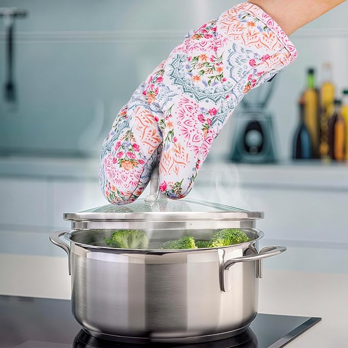 BONTHEE Pot Holders for Kitchen Heat Resistant Hot Pads for Countertops Oven - Image 5