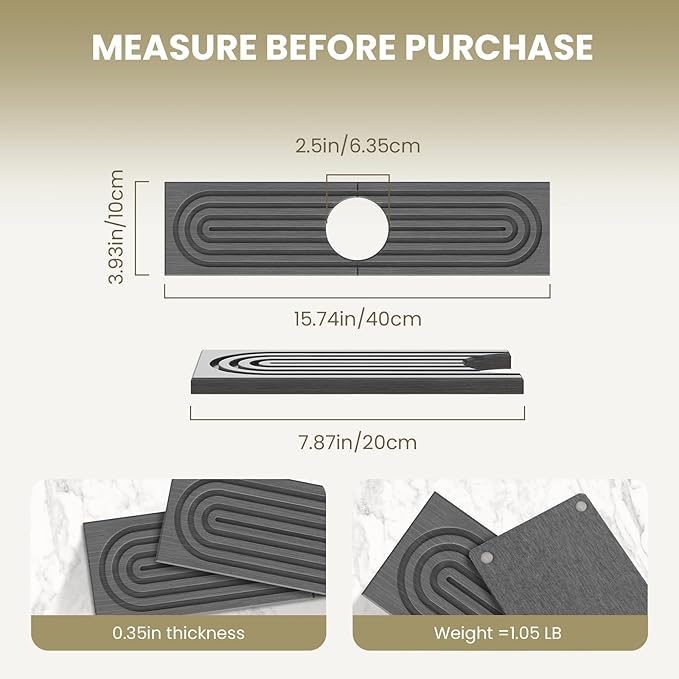 Premium Diatomite Stone Drying Mat - Image 9