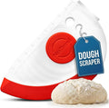 5-in-1 Dough Scraper & Flexible Bowl Scraper by Nextrend, Bread Scraper by NexTrend