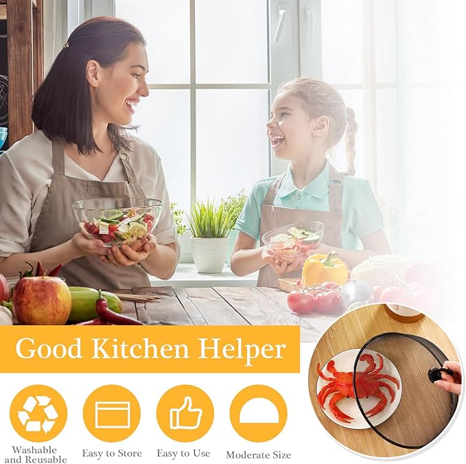 Hicarer Metal Mesh Screen Food Cover - Image 3
