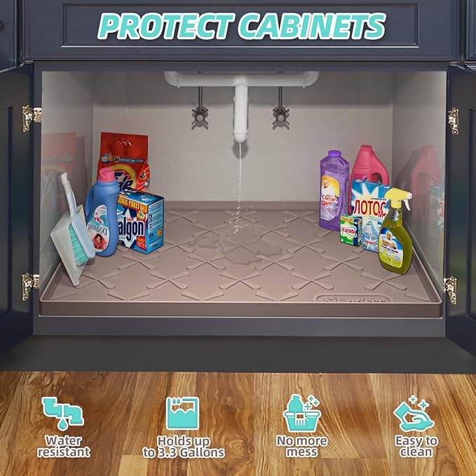 SIKADEER Silicone Under Sink Mats - Image 5