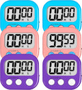 ZILLEN 6 Pack Kitchen Timers for Cooking Digital Classroom Timers for Kids by ZILLEEN