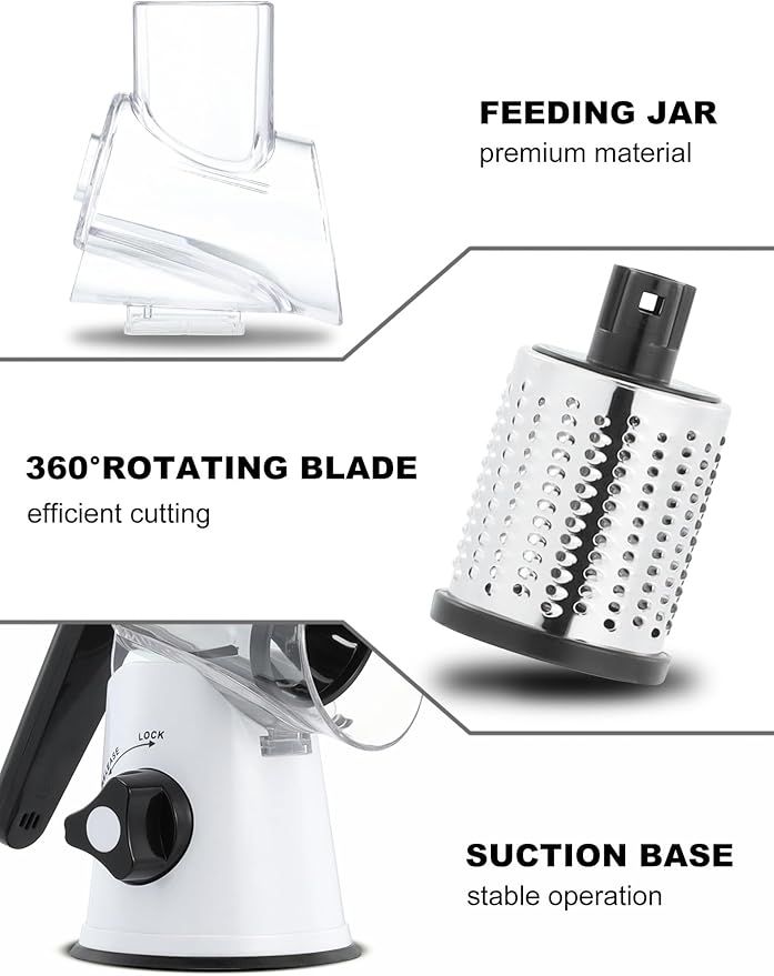 Cheese Grater Rotary, Rotary Grater - Image 6