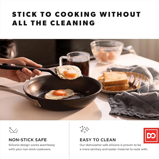 DI ORO Silicone Turner Spatula Set - Image 2