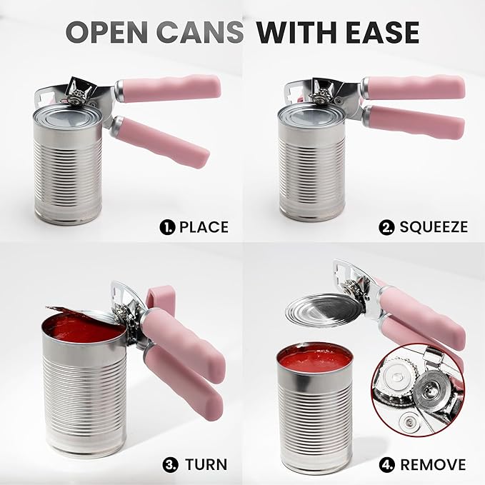 Zulay Kitchen Heavy Duty Stainless Steel Can Opener Manual - Image 6