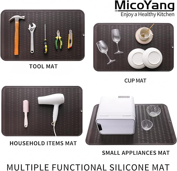 MicoYang Silicone Dish Drying Mat - Image 4