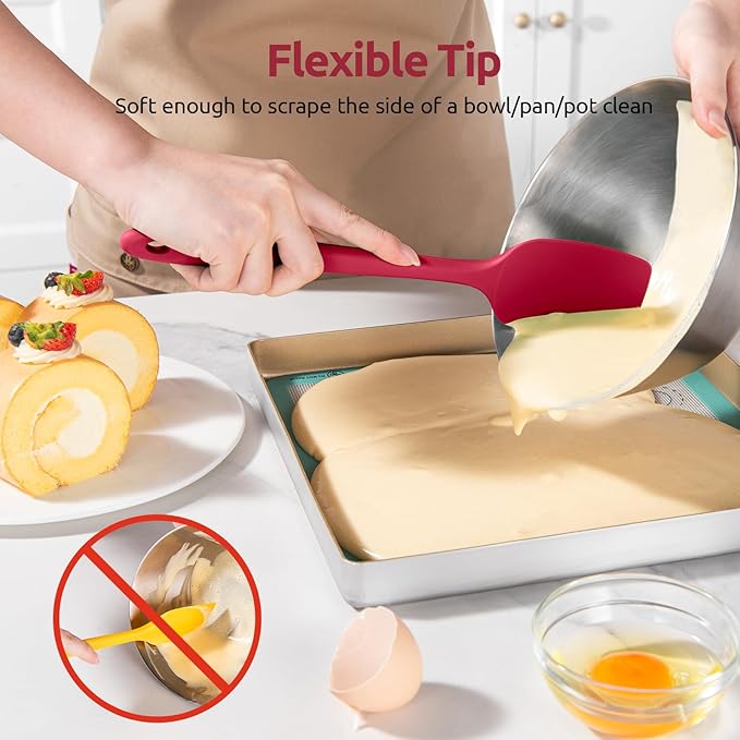 U-Taste Silicone Spatula Set - Image 4