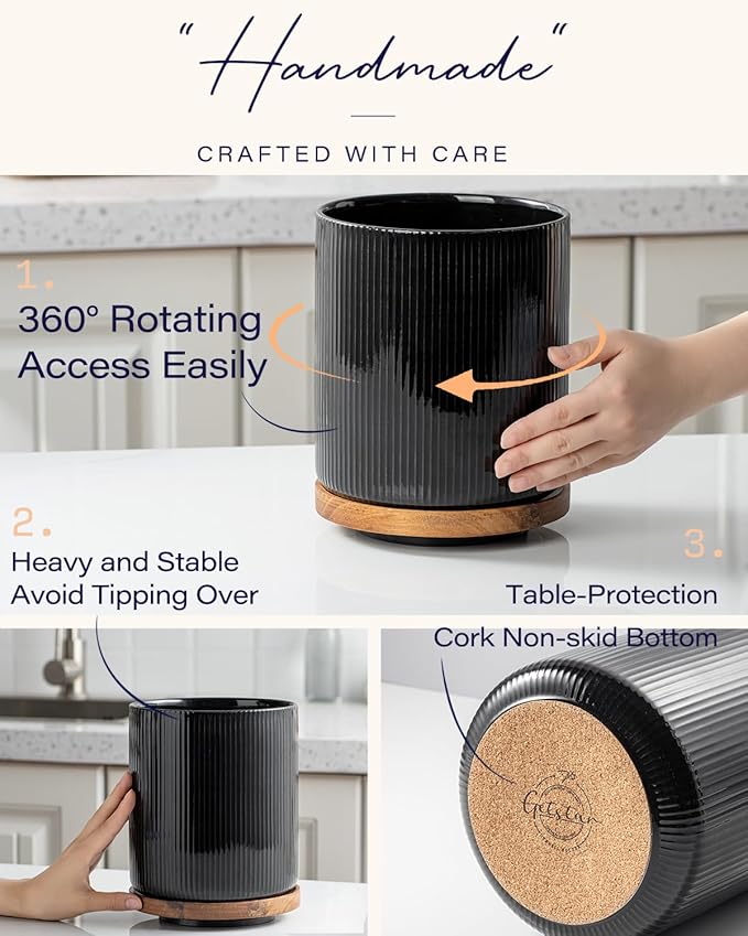 getstar Extra Large Rotating Utensil Holder - Image 3