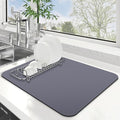WISELIFE Dish Drying Mat Super Absorbent Drying Mat Large Dish Drying Mats by WiseLife