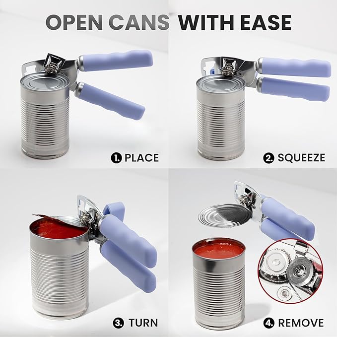 Zulay Kitchen Heavy Duty Stainless Steel Can Opener Manual - Image 6
