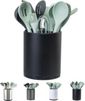 LIBODOUR Kitchen Utensil Holder Extra Large 360°Rotating by ModernandFarmhouseUtensilHolder