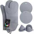 Rorecay 6pcs Oven Mitts and Pot Holders Sets by Rorecay