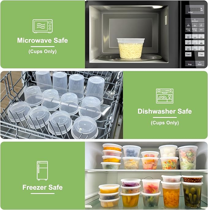 Dipoo 60 Sets Deli Containers - Image 5
