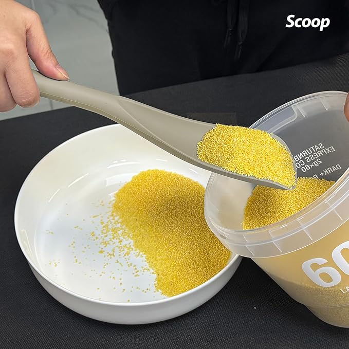 Silicone Spatula Spoon, Seamless Design, Safe - Image 7