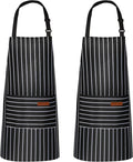 VALOME 2 Pack Kitchen Aprons, Apron by VALOME