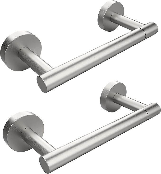 RARXTR Brushed 2 Pack Toilet Paper Holder SUS304 Stainless Steel Double Post by ElevateYourSpaceChooseRARXTR
