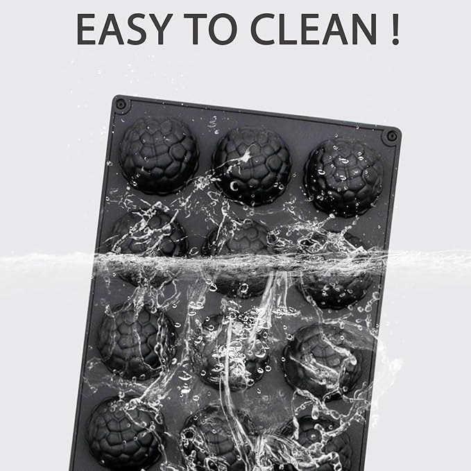 15-Cavity Silicone Baking Mold, Raspberry Shape, 11.3 x 6.69 in, - Image 7
