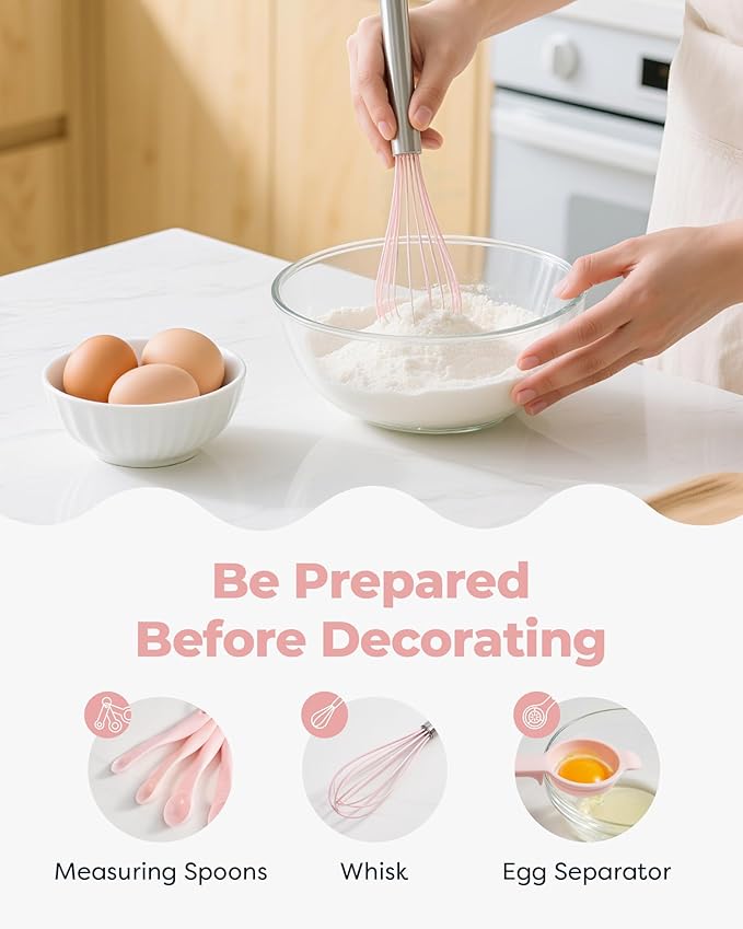 Kootek 158PCs Cake Decorating Kit, Baking Supplies Tools - Image 6