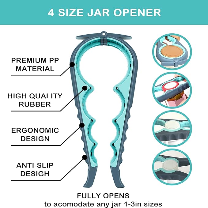 Jar Opener for Weak Hands, Seniors - Image 2