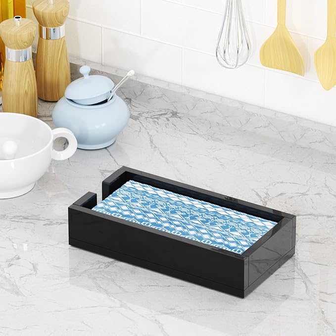 HIIMIEI Acrylic Napkin Holder for Bathroom, Bathroom Napkins Guest Disposable - Image 5
