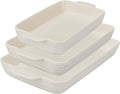 Pyrex 3-Piece Ceramic Bakeware Set, Nonstick Casserole Dish by Pyrex