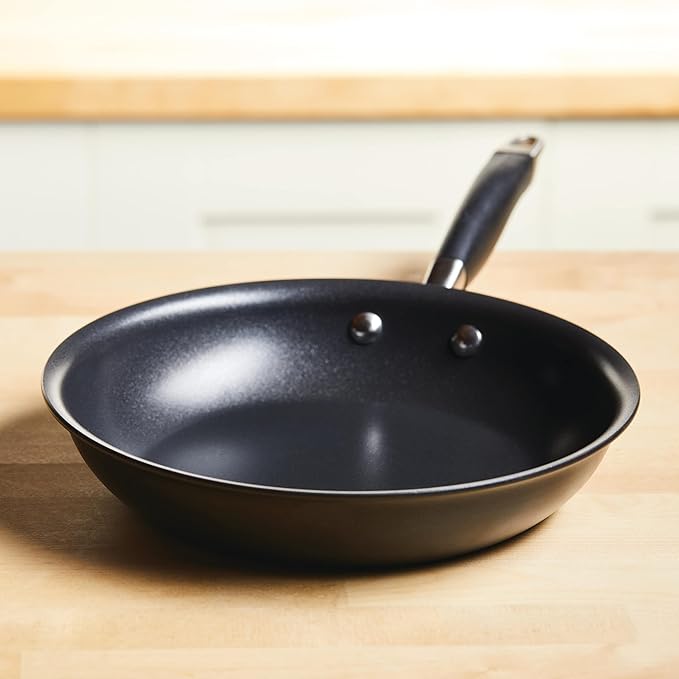 Anolon Advanced Home Hard Anodized Nonstick Skillet, 10.25 Inch – 10 Inch Fry - Image 9