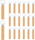 20 Pcs Wooden Bottle Opener Bulk Wooden Beer Opener Engravable DIY Bottle Opener by Yugada