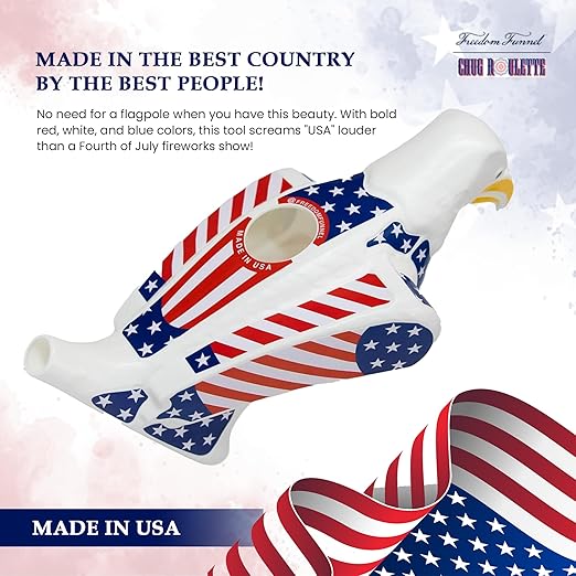 Freedom Funnel – Patriotic Eagle Beer Funnel - Image 6