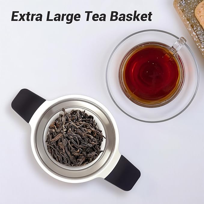 Tifanso Stainless Steel Tea Infuser Steeper Strainer - Image 5