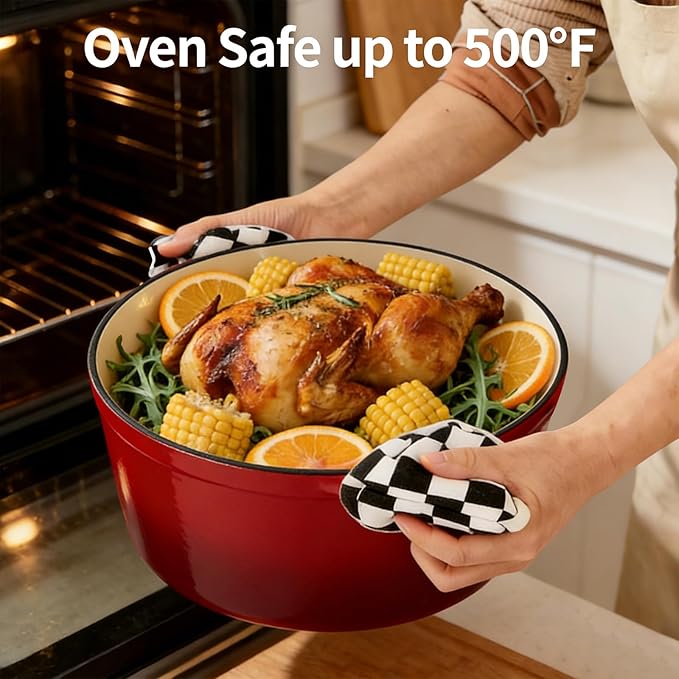 Enameled Cast Iron Dutch Oven - Image 5