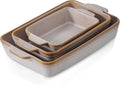 HVH 9x13 Baking Dish Set, Large Casserole Dishes by HVH