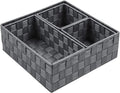 Posprica Woven Storage Baskets for Organizing, Small Baskets Cube Bin Container by Posprica