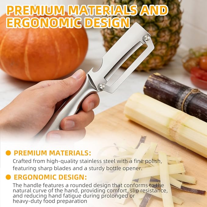 2-in-1 Multifunctional Vegetable Peeler - Image 5