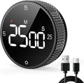 USB Rechargeable Magnetic Kitchen Timer by SmartTimingforEveryMoment