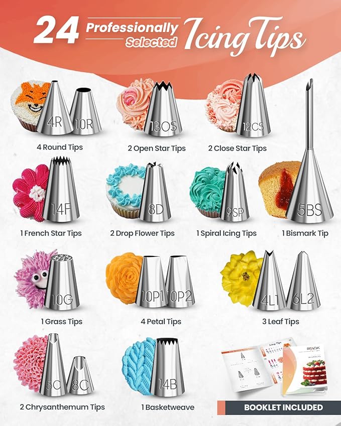 RFAQK 700PCs Cake Decorating Kit - Image 3