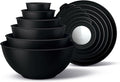 COOK WITH COLOR Mixing Bowls with TPR Lids by CookwithColor
