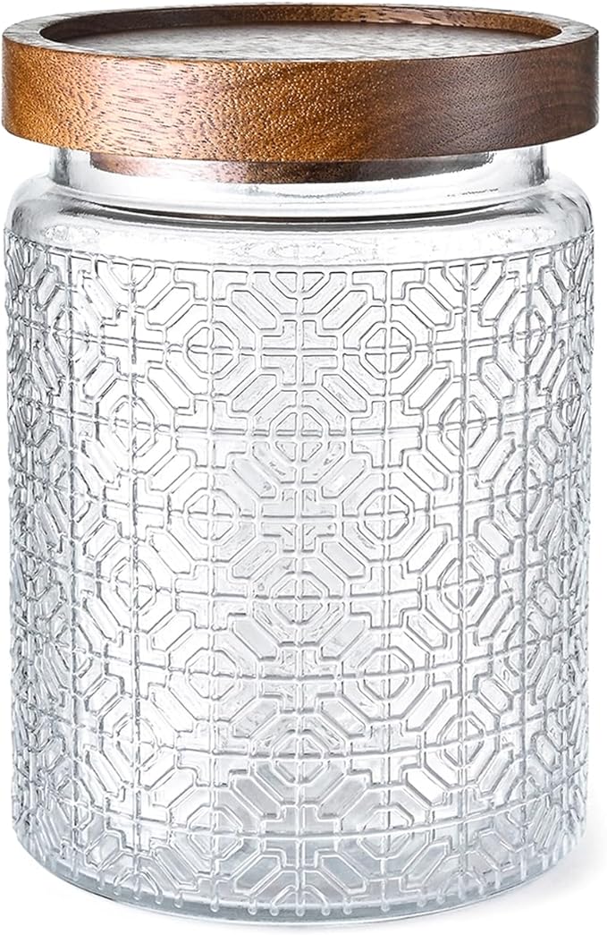 Adodeen 24oz Vintage Glass Canister by Unknown