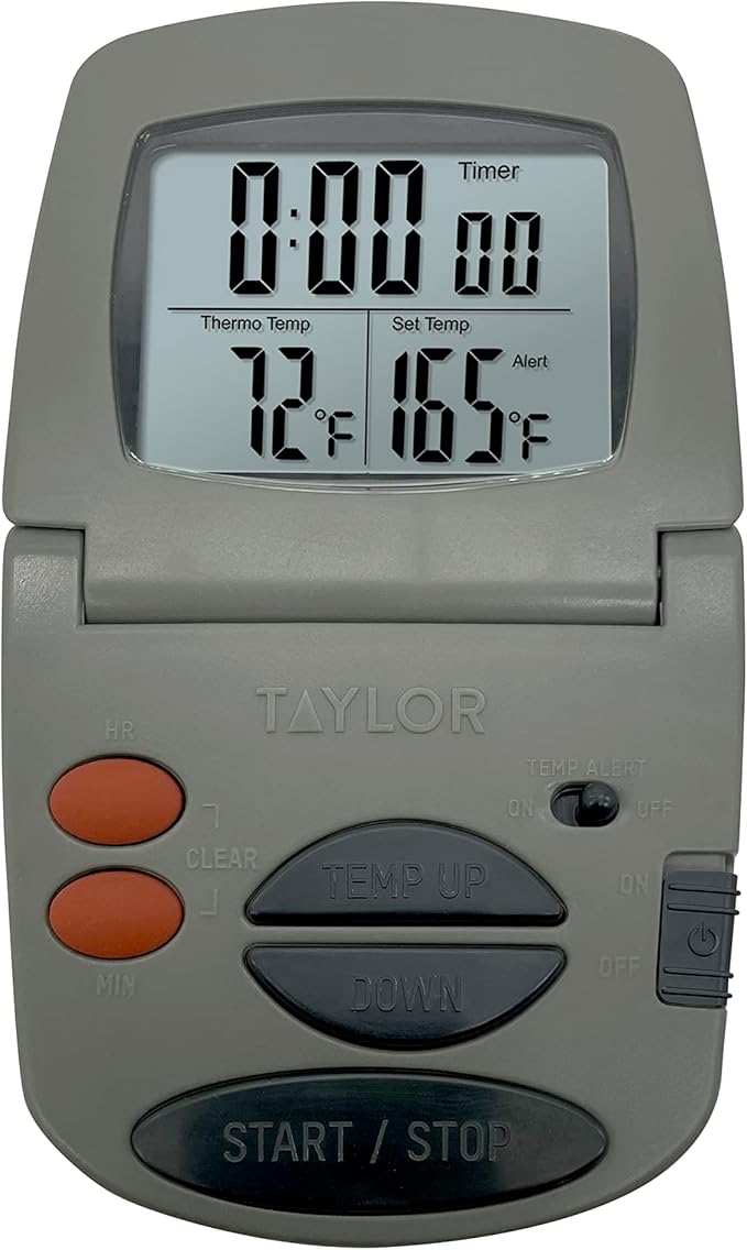 Taylor Programmable with Timer Instant Read Wired Probe Digital, Grill BBQ - Image 8
