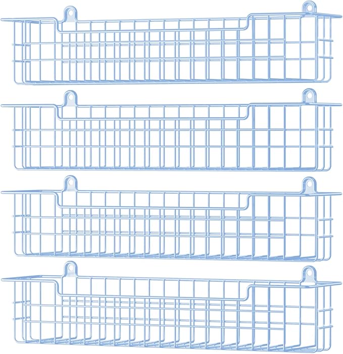 Spice Rack Wall Mount, Metal Spice Holder Saving Space Shelf by GUUKAR