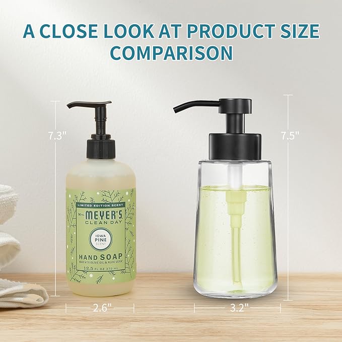 Soap Dispenser, 16oz Liquid Soap Pump - Image 3
