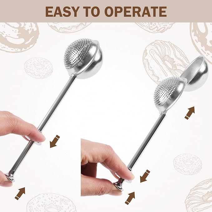 Stainless Steel Tea Strainer, Tea ball Strainers - Image 5