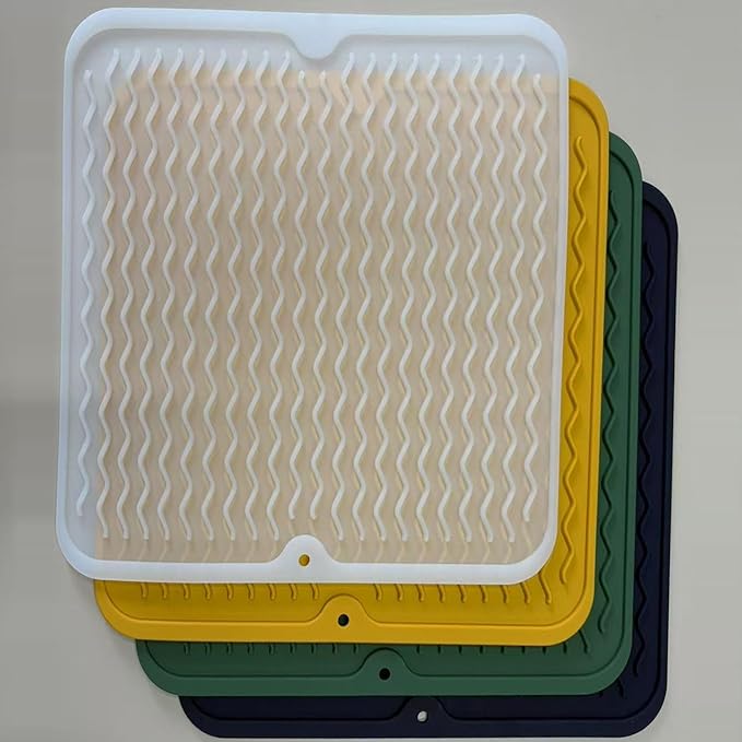 Silicone Dish Drying Mat for Multiple Usage, Easy clean, Eco-friendly, - Image 3