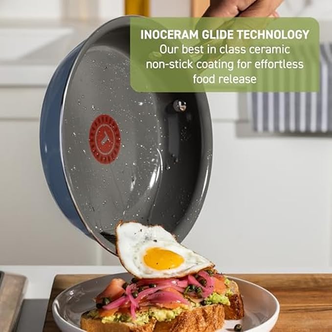 T-Fal Preserve Ceramic Nonstick Saute Pan - Image 3